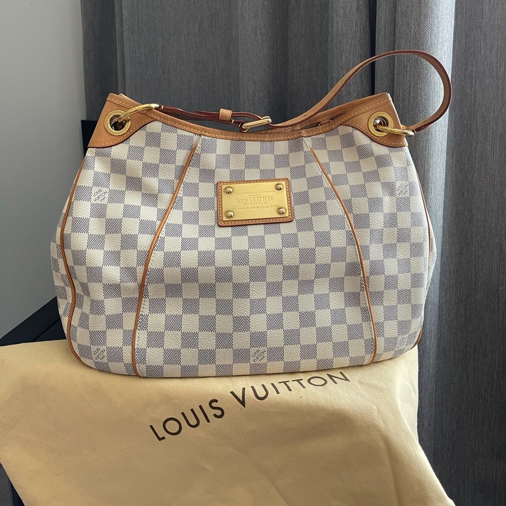 EEUC Authentic Louis Vuitton Damier Azur Galleria